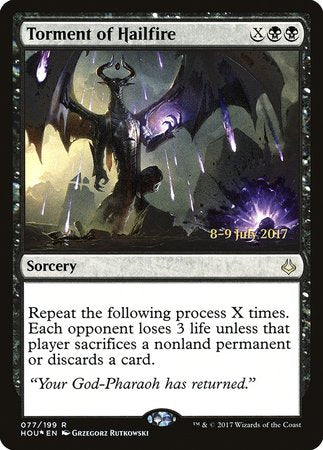 Torment of Hailfire [Hour of Devastation Promos] | Lots Moore NSW
