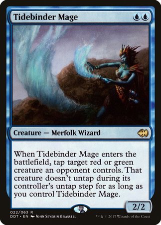 Tidebinder Mage [Duel Decks: Merfolk vs. Goblins] | Lots Moore NSW