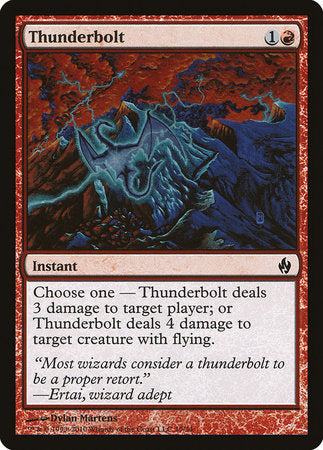 Thunderbolt [Premium Deck Series: Fire and Lightning] | Lots Moore NSW