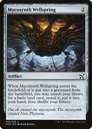Mycosynth Wellspring [Duel Decks: Elves vs. Inventors] | Lots Moore NSW