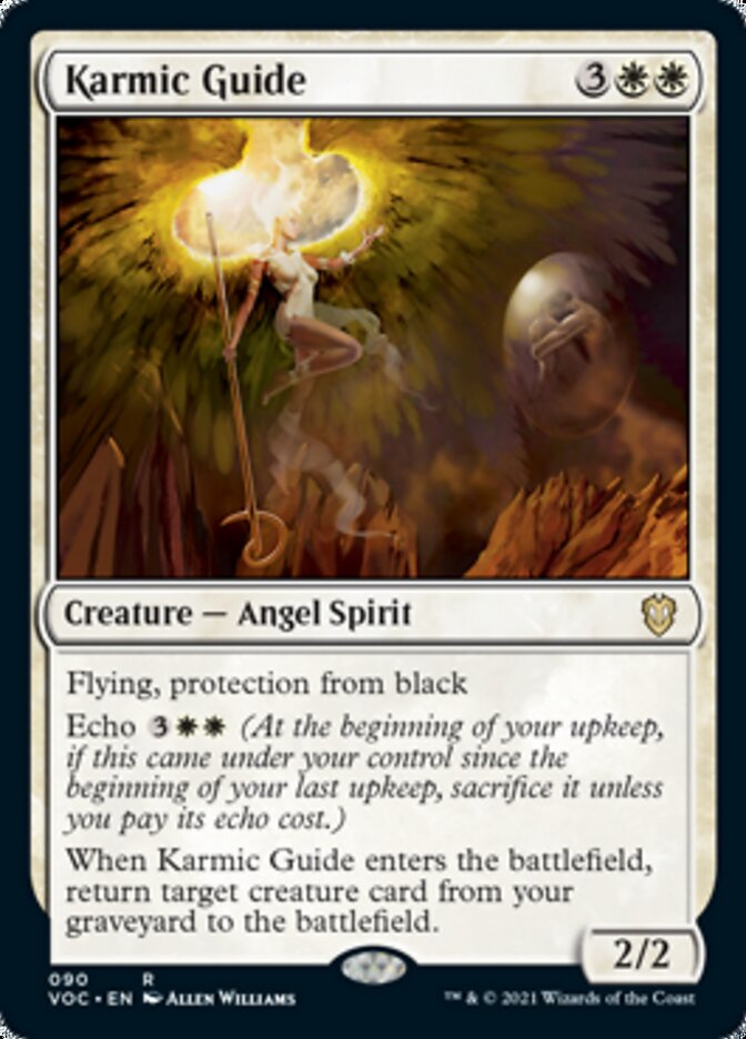 Karmic Guide [Innistrad: Crimson Vow Commander] | Lots Moore NSW