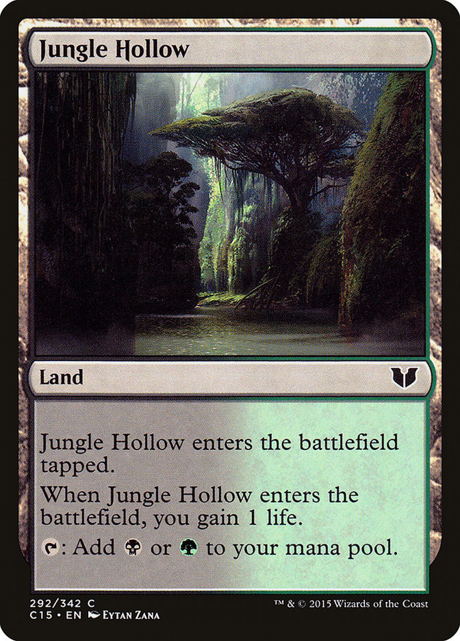 Jungle Hollow [Commander 2015] | Lots Moore NSW