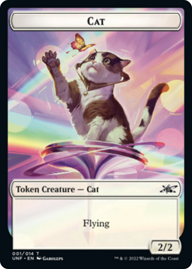 Cat // Balloon Double-sided Token [Unfinity Tokens] | Lots Moore NSW