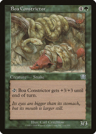 Boa Constrictor [Mercadian Masques] | Lots Moore NSW