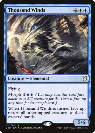 Thousand Winds [Commander 2019] | Lots Moore NSW