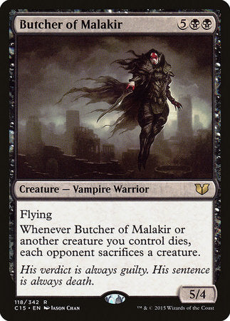 Butcher of Malakir [Commander 2015] | Lots Moore NSW