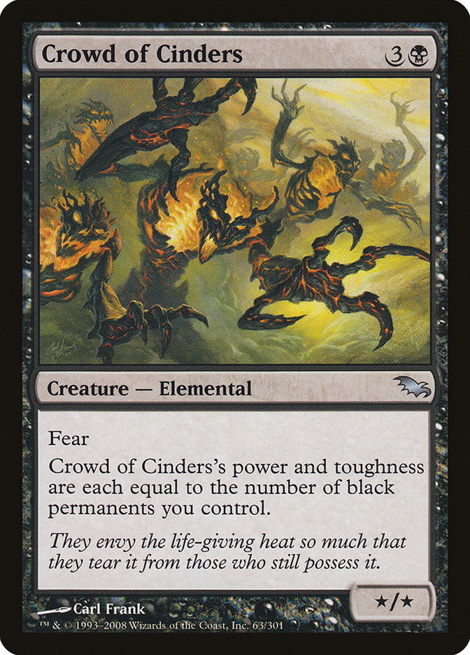 Crowd of Cinders [Shadowmoor] | Lots Moore NSW