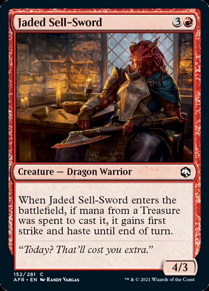 Jaded Sell-Sword [Dungeons & Dragons: Adventures in the Forgotten Realms] | Lots Moore NSW