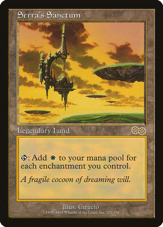 Serra's Sanctum [Urza's Saga] | Lots Moore NSW