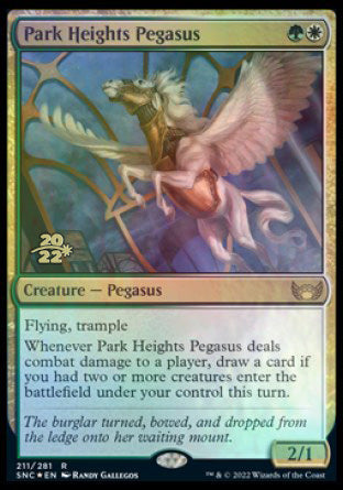 Park Heights Pegasus [Streets of New Capenna Prerelease Promos] | Lots Moore NSW