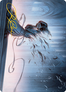 Fading Hope Art Card (Gold-Stamped Signature) [Innistrad: Midnight Hunt Art Series] | Lots Moore NSW