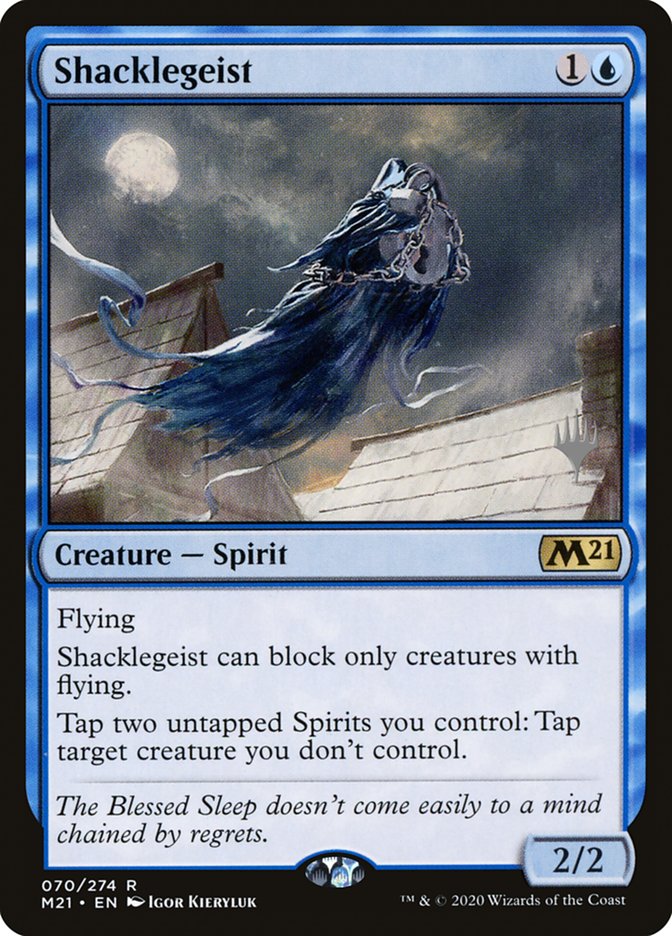 Shacklegeist (Promo Pack) [Core Set 2021 Promos] | Lots Moore NSW