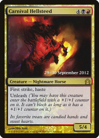 Carnival Hellsteed [Return to Ravnica Promos] | Lots Moore NSW