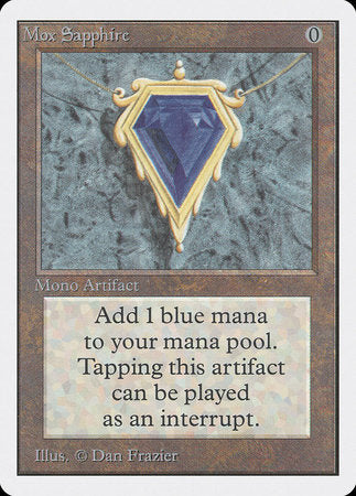 Mox Sapphire [Unlimited Edition] | Lots Moore NSW