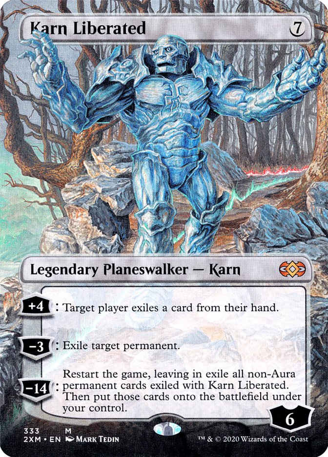 Karn Liberated (Borderless) [Double Masters] | Lots Moore NSW