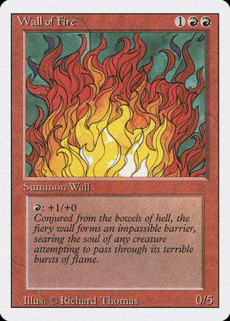 Wall of Fire [Revised Edition] | Lots Moore NSW