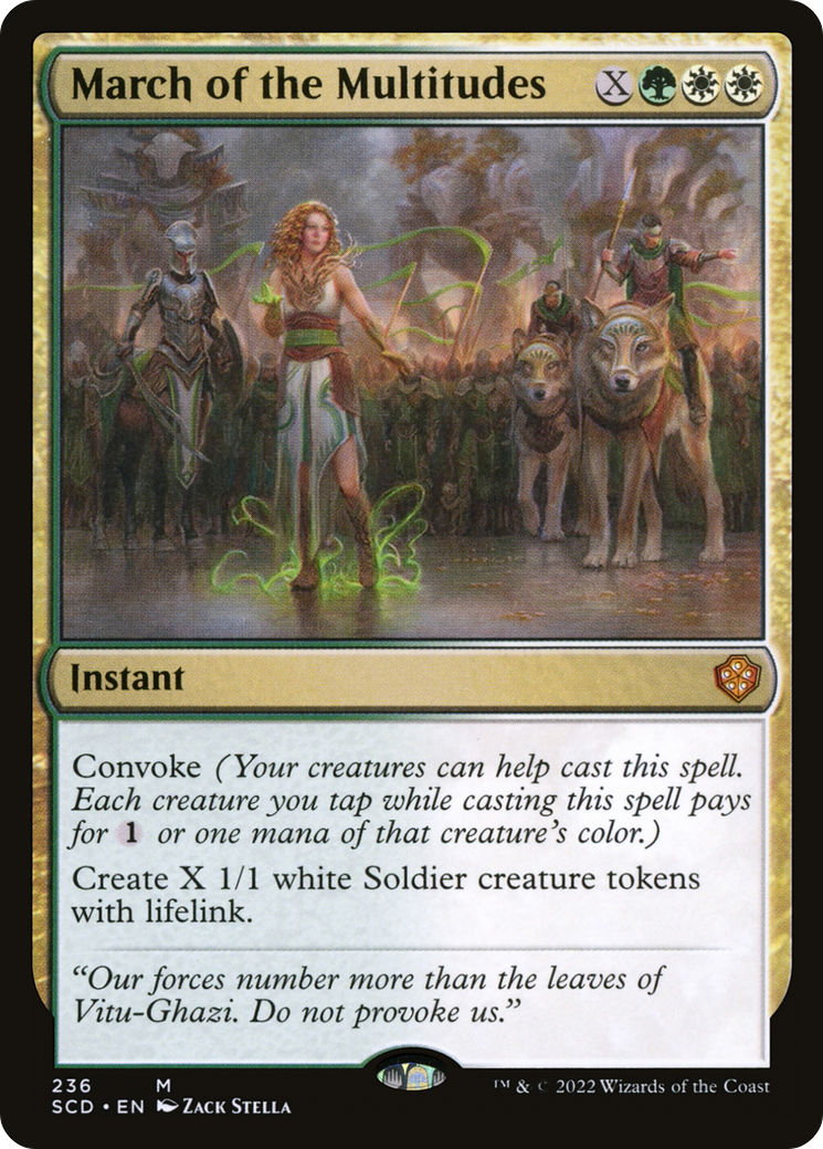 March of the Multitudes [Starter Commander Decks] | Lots Moore NSW