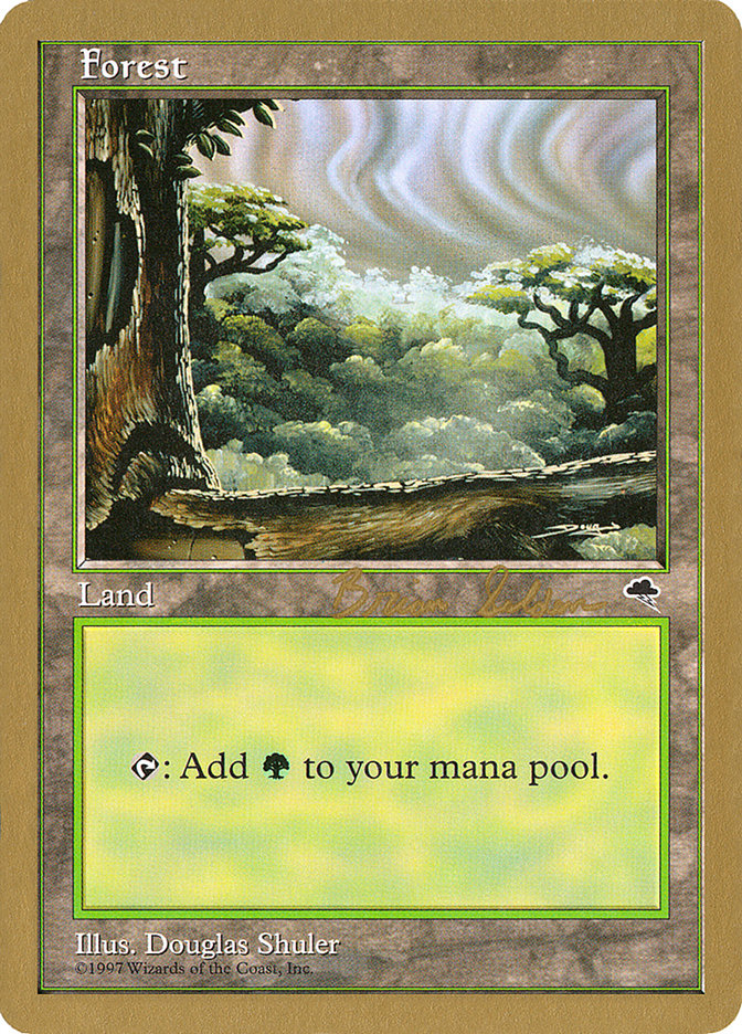 Forest (bs349) (Brian Selden) [World Championship Decks 1998] | Lots Moore NSW
