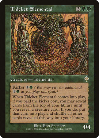 Thicket Elemental [Invasion] | Lots Moore NSW