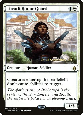 Tocatli Honor Guard [Ixalan Promos] | Lots Moore NSW