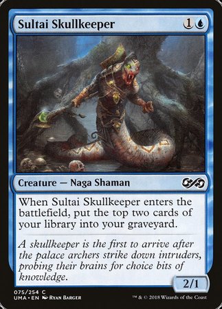 Sultai Skullkeeper [Ultimate Masters] | Lots Moore NSW