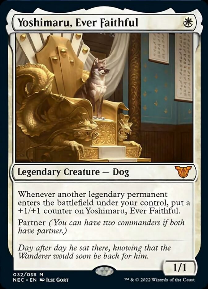 Yoshimaru, Ever Faithful [Kamigawa: Neon Dynasty Commander] | Lots Moore NSW