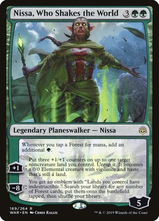 Nissa, Who Shakes the World [War of the Spark] | Lots Moore NSW