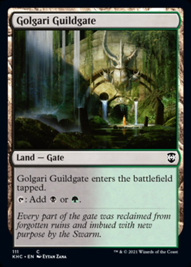 Golgari Guildgate [Kaldheim Commander] | Lots Moore NSW