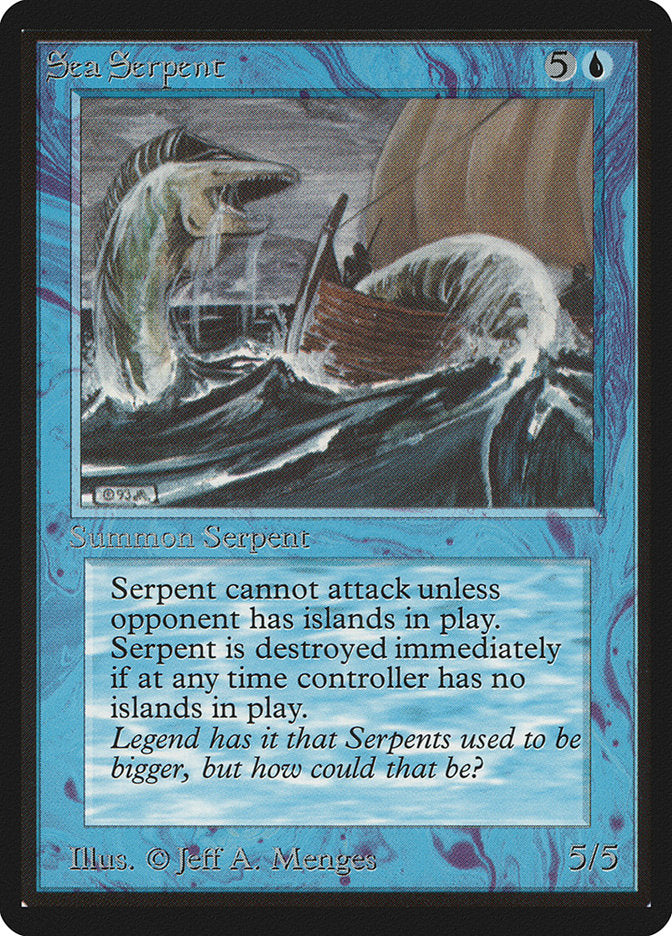 Sea Serpent [Limited Edition Beta] | Lots Moore NSW