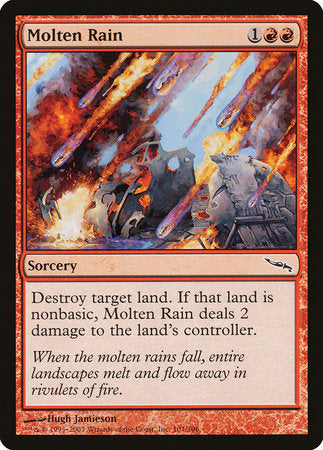 Molten Rain [Mirrodin] | Lots Moore NSW