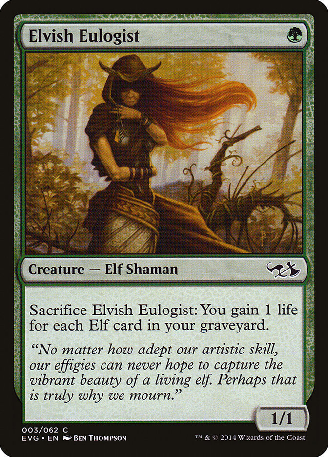 Elvish Eulogist (Elves vs. Goblins) [Duel Decks Anthology] | Lots Moore NSW