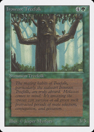 Ironroot Treefolk [Unlimited Edition] | Lots Moore NSW