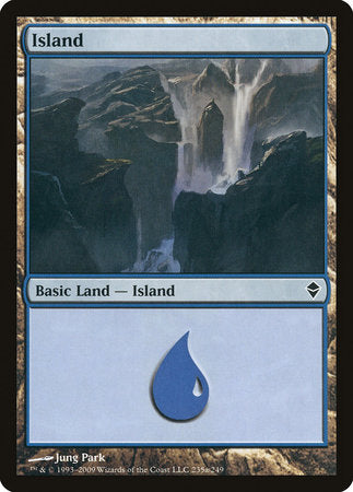 Island (235a) [Zendikar] | Lots Moore NSW