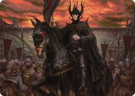 The Mouth of Sauron Art Card [The Lord of the Rings: Tales of Middle-earth Art Series] | Lots Moore NSW