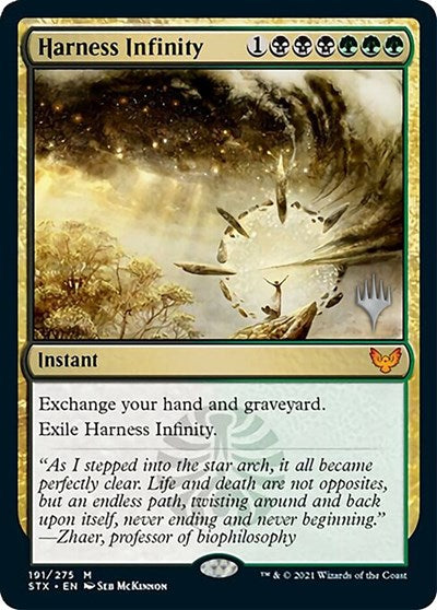 Harness Infinity (Promo Pack) [Strixhaven: School of Mages Promos] | Lots Moore NSW