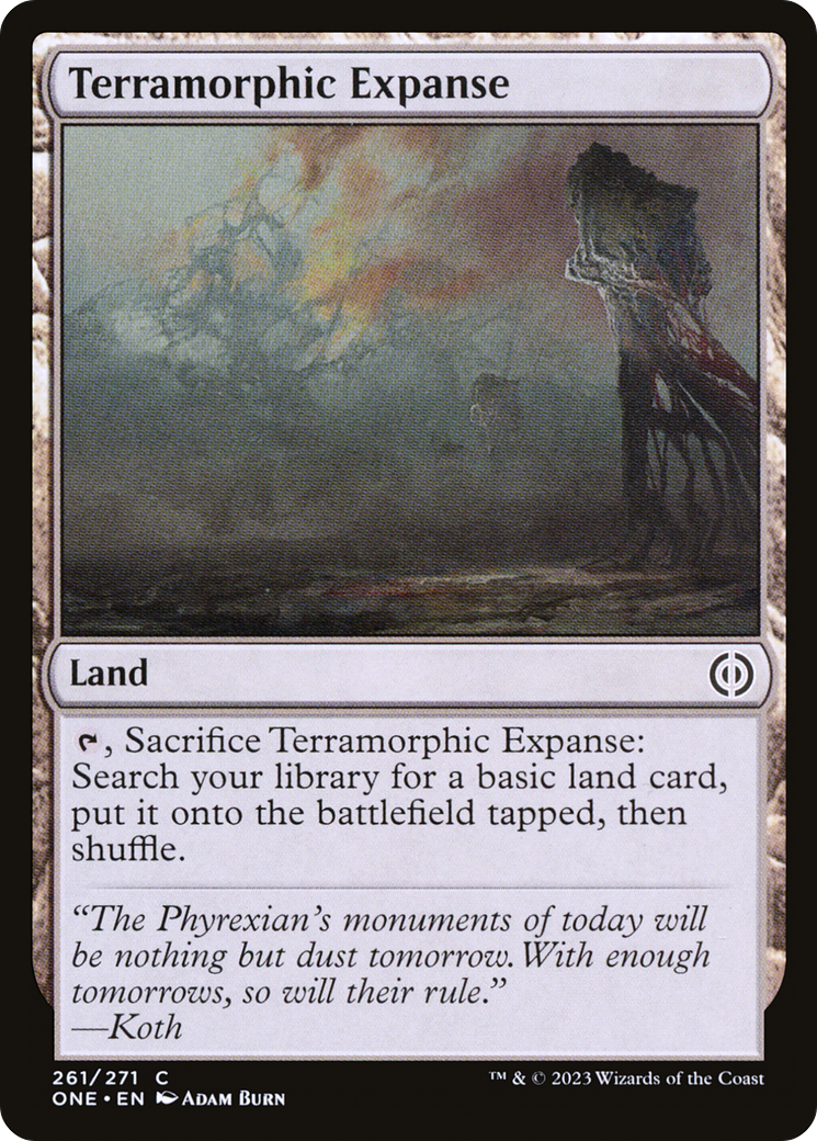 Terramorphic Expanse [Phyrexia: All Will Be One] | Lots Moore NSW