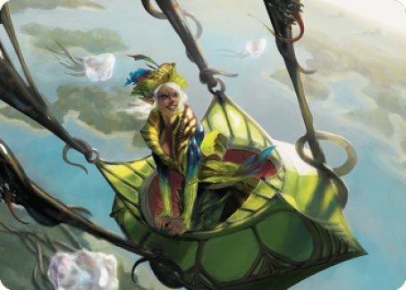 Nael, Avizoa Aeronaut Art Card [Dominaria United Art Series] | Lots Moore NSW