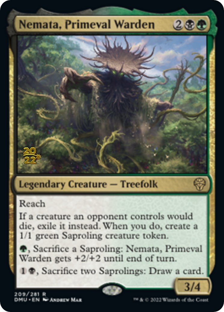 Nemata, Primeval Warden [Dominaria United Prerelease Promos] | Lots Moore NSW