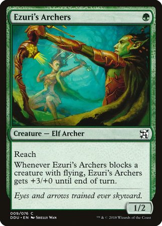Ezuri's Archers [Duel Decks: Elves vs. Inventors] | Lots Moore NSW