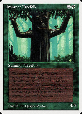 Ironroot Treefolk [Summer Magic / Edgar] | Lots Moore NSW