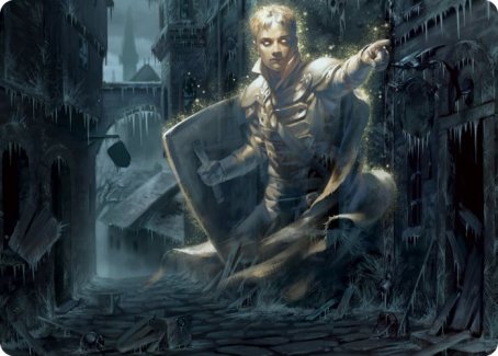 Dennick, Pious Apparition Art Card [Innistrad: Midnight Hunt Art Series] | Lots Moore NSW