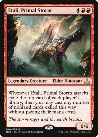 Etali, Primal Storm [Rivals of Ixalan Promos] | Lots Moore NSW