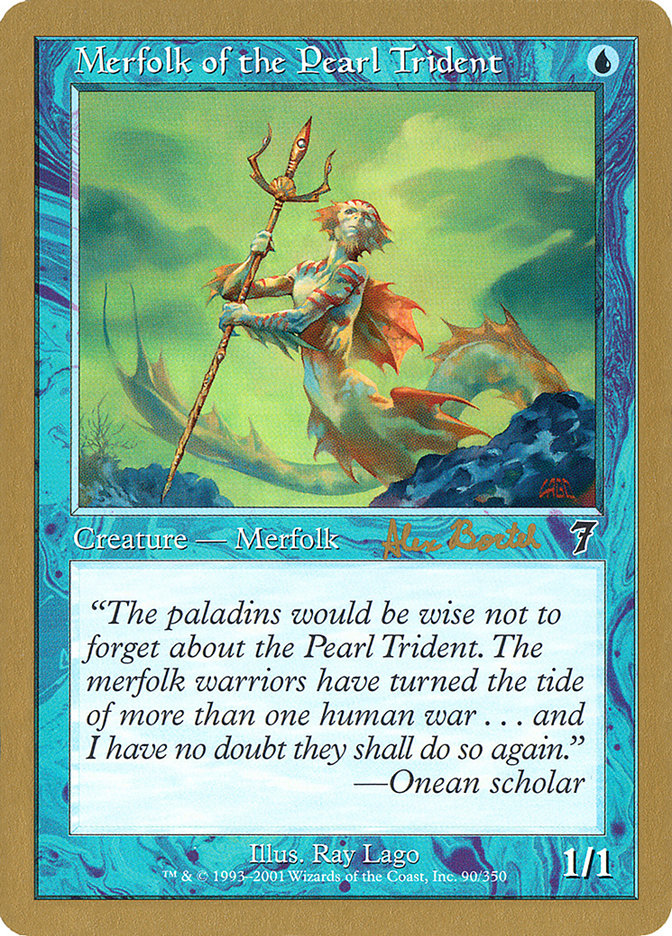 Merfolk of the Pearl Trident (Alex Borteh) [World Championship Decks 2001] | Lots Moore NSW
