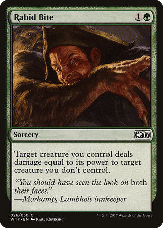 Rabid Bite [Welcome Deck 2017] | Lots Moore NSW