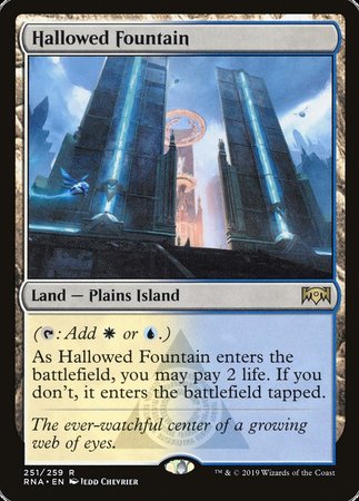 Hallowed Fountain [Ravnica Allegiance] | Lots Moore NSW