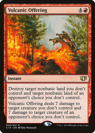 Volcanic Offering [Commander 2014] | Lots Moore NSW