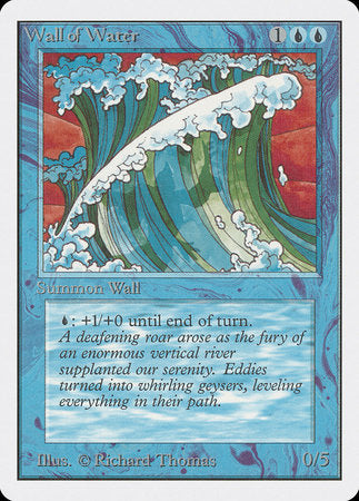 Wall of Water [Unlimited Edition] | Lots Moore NSW