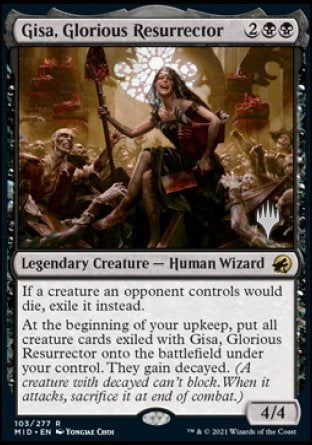 Gisa, Glorious Resurrector (Promo Pack) [Innistrad: Midnight Hunt Promos] | Lots Moore NSW