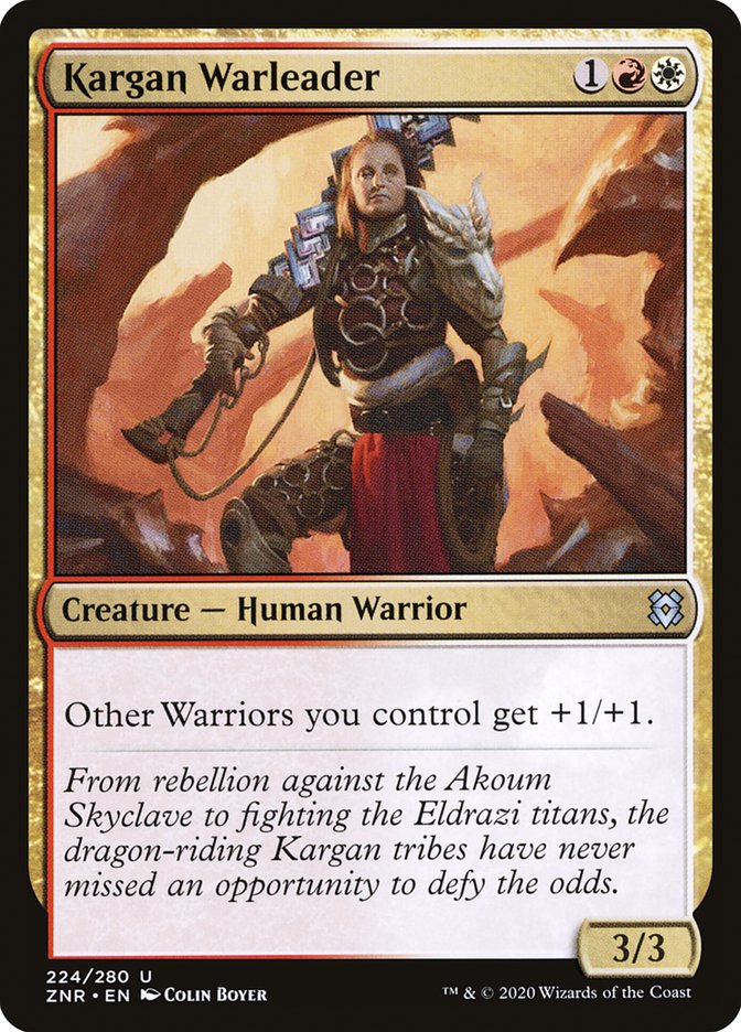 Kargan Warleader [Zendikar Rising] | Lots Moore NSW