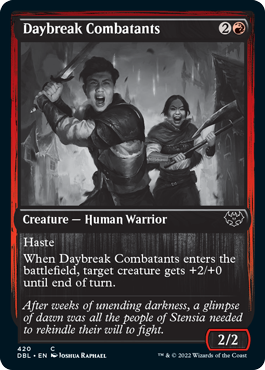 Daybreak Combatants [Innistrad: Double Feature] | Lots Moore NSW